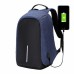 Men Backpack Anti theft multifunctional Oxford Casual Laptop Backpack